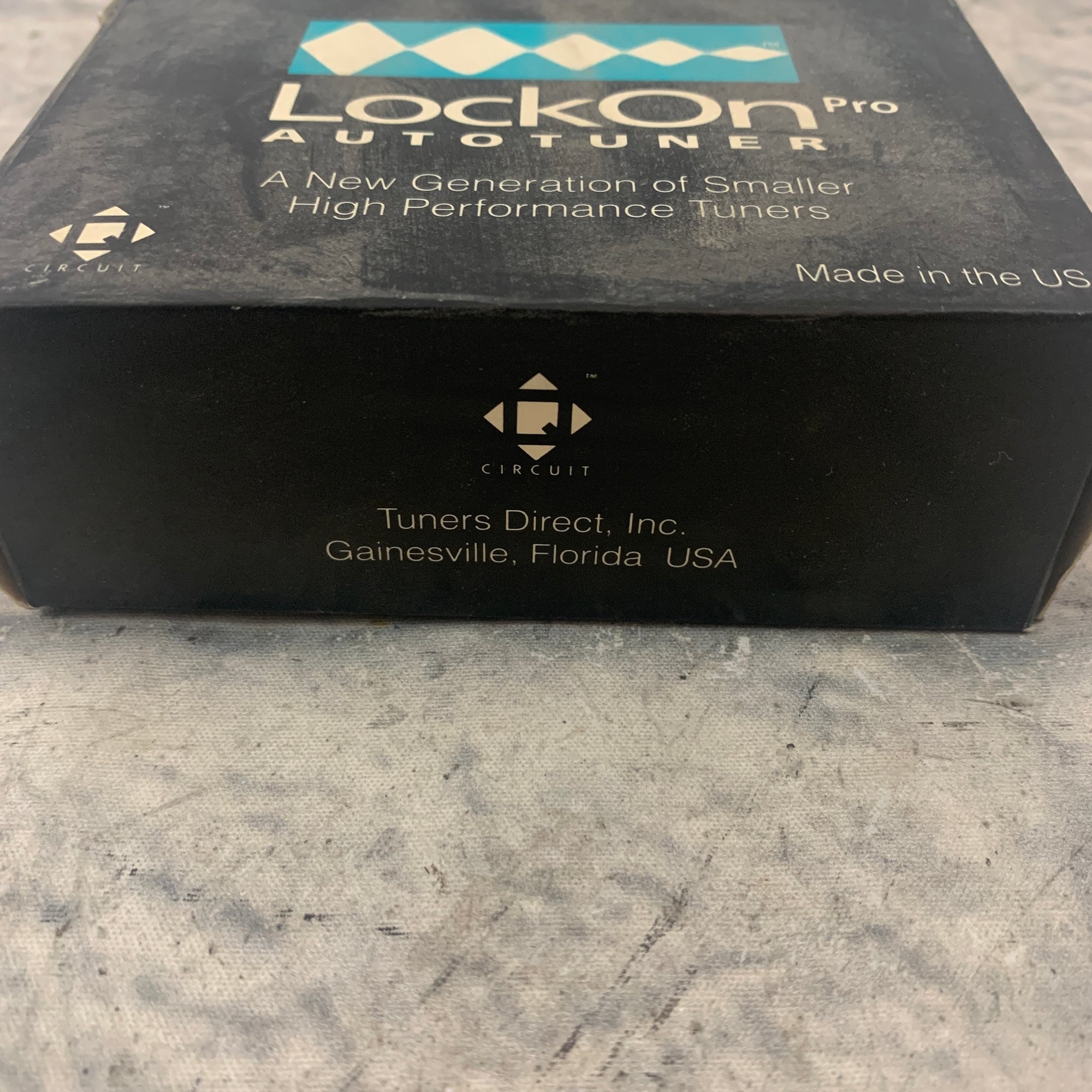 Tuners Direct Inc LockOn Wood Case Tuner w/ Carrying Pouch