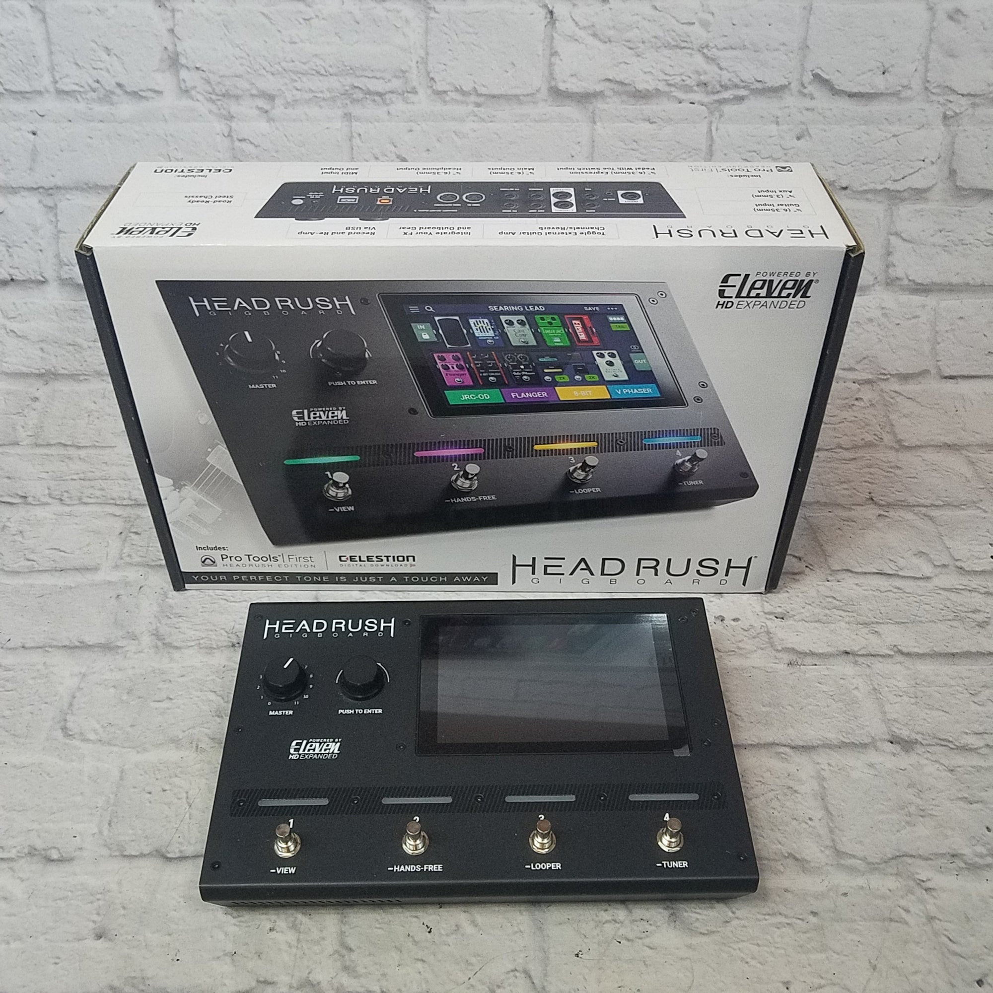 headrush effects pedal Headrush GigBoard Digital Touchscreen Guitar Effects Pedal