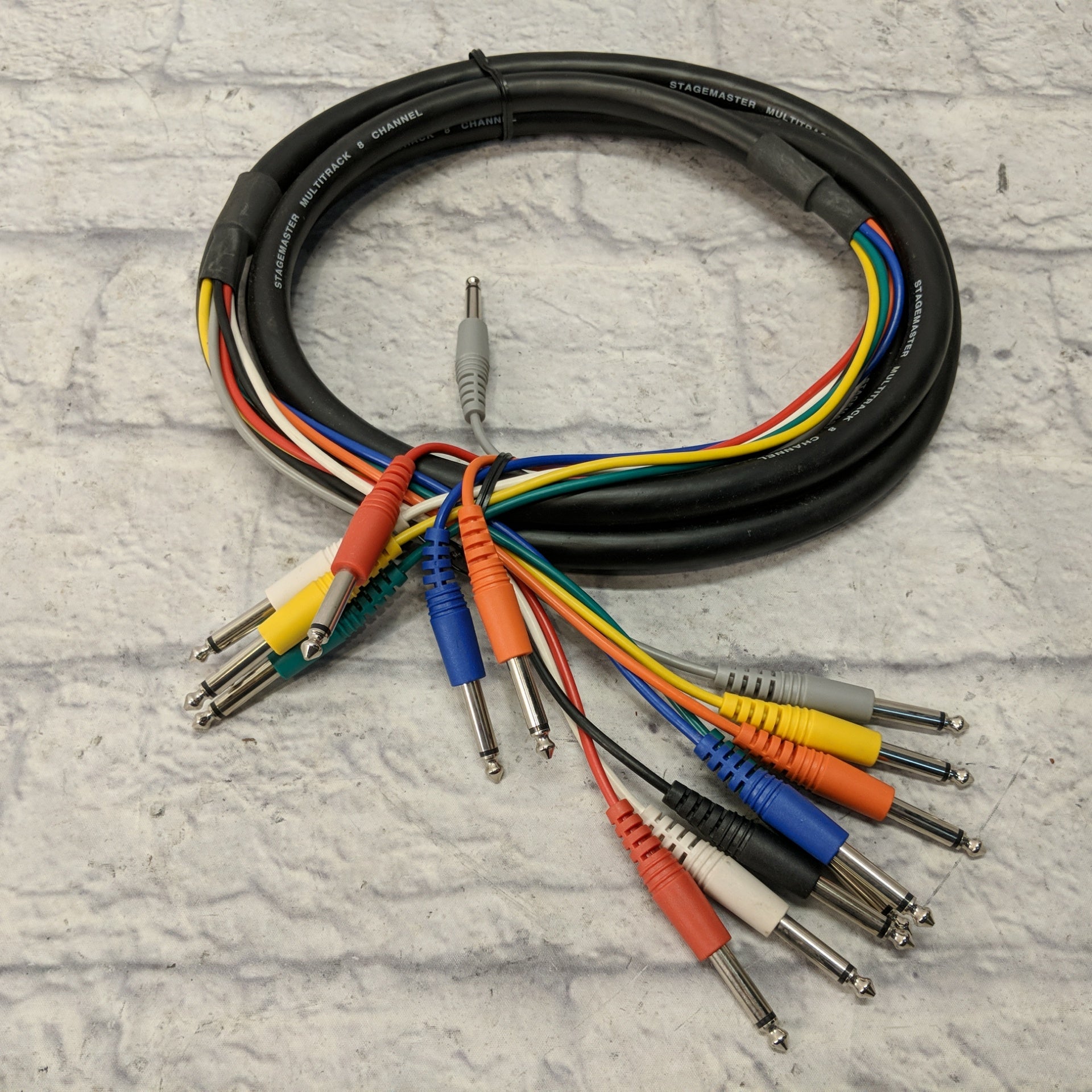 ProCo Stagemaster Multitrack 8 Channel TS Audio Cable - 10ft