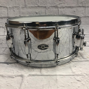 Slingerland Vintage 14x6.5 Chrome Over Brass 10-Lug Snare Drum