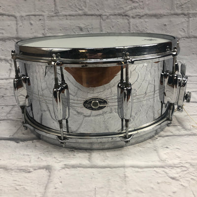 Slingerland Vintage 14x6.5 Chrome Over Brass 10-Lug Snare Drum