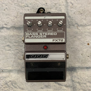 DOD FX72 Bass Stereo Flanger Flanger Pedal AS IS PROJECT