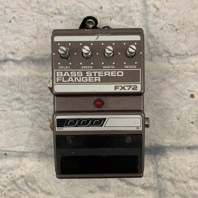 DOD FX72 Bass Stereo Flanger Flanger Pedal AS IS PROJECT
