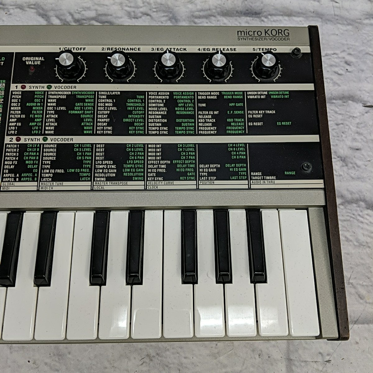 Korg MicroKorg Synth with Vocoder