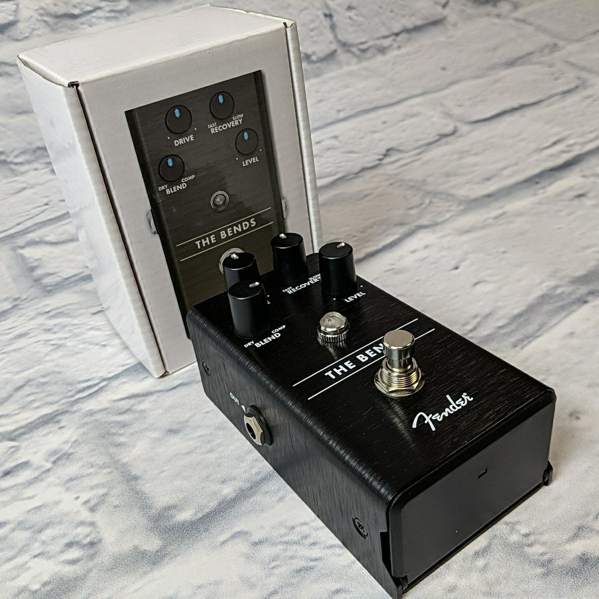 fender the bends compressor pedal Fender "The Bends" Compressor Pedal