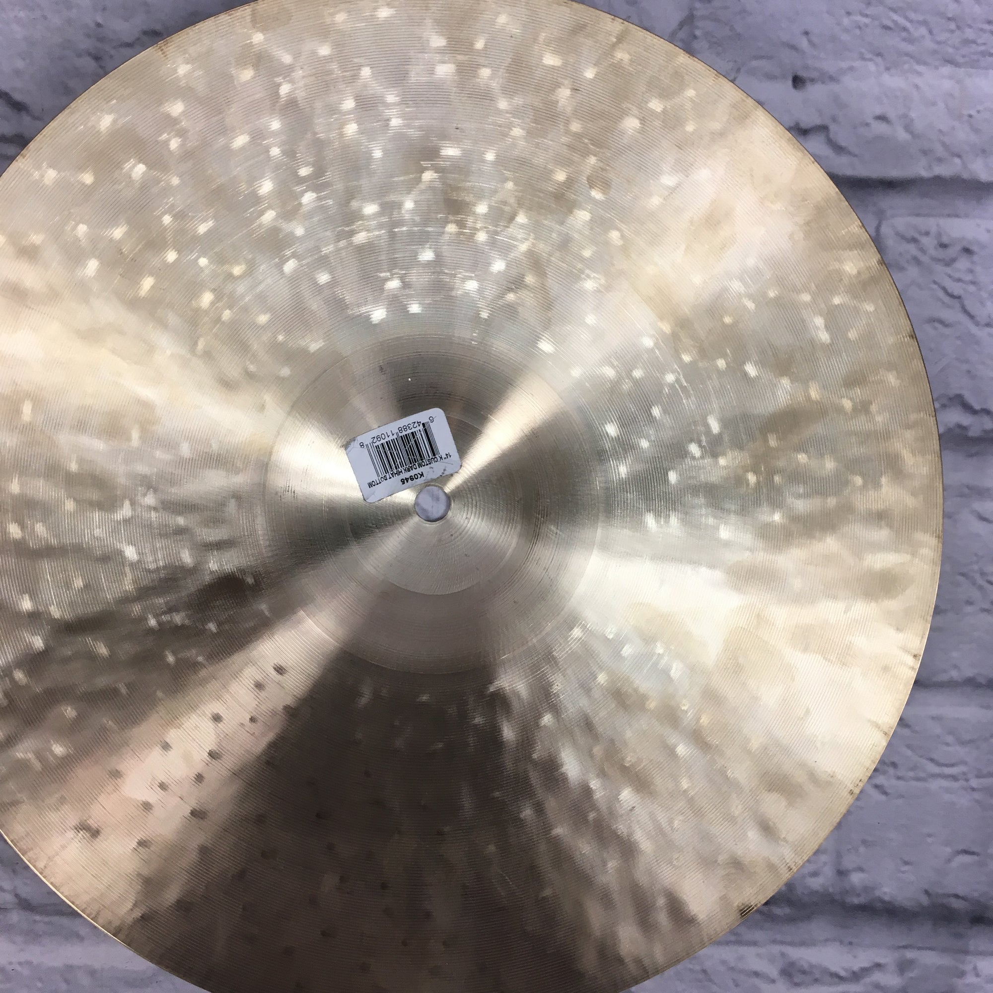 Zildjian 14in K Custom Dark Hi Hat Cymbal Pair