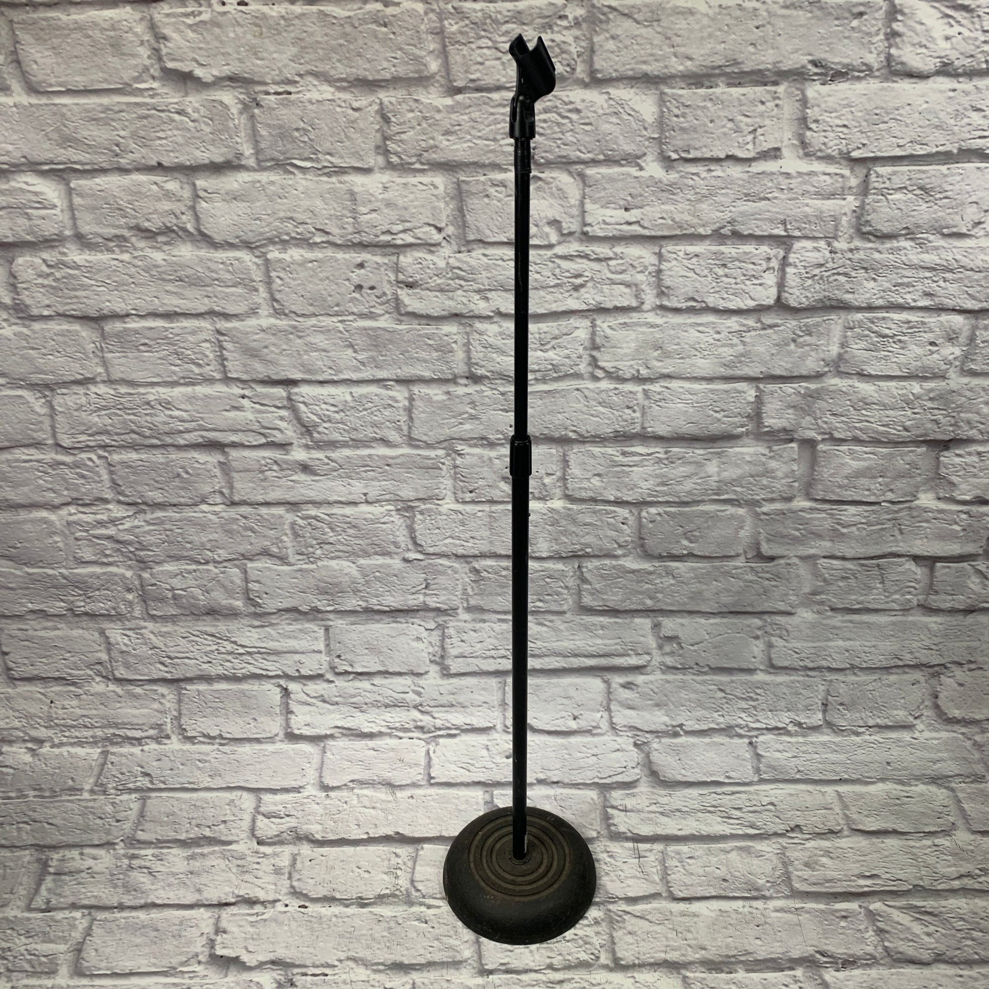 On-Stage Mic Stand Weighted Round Base
