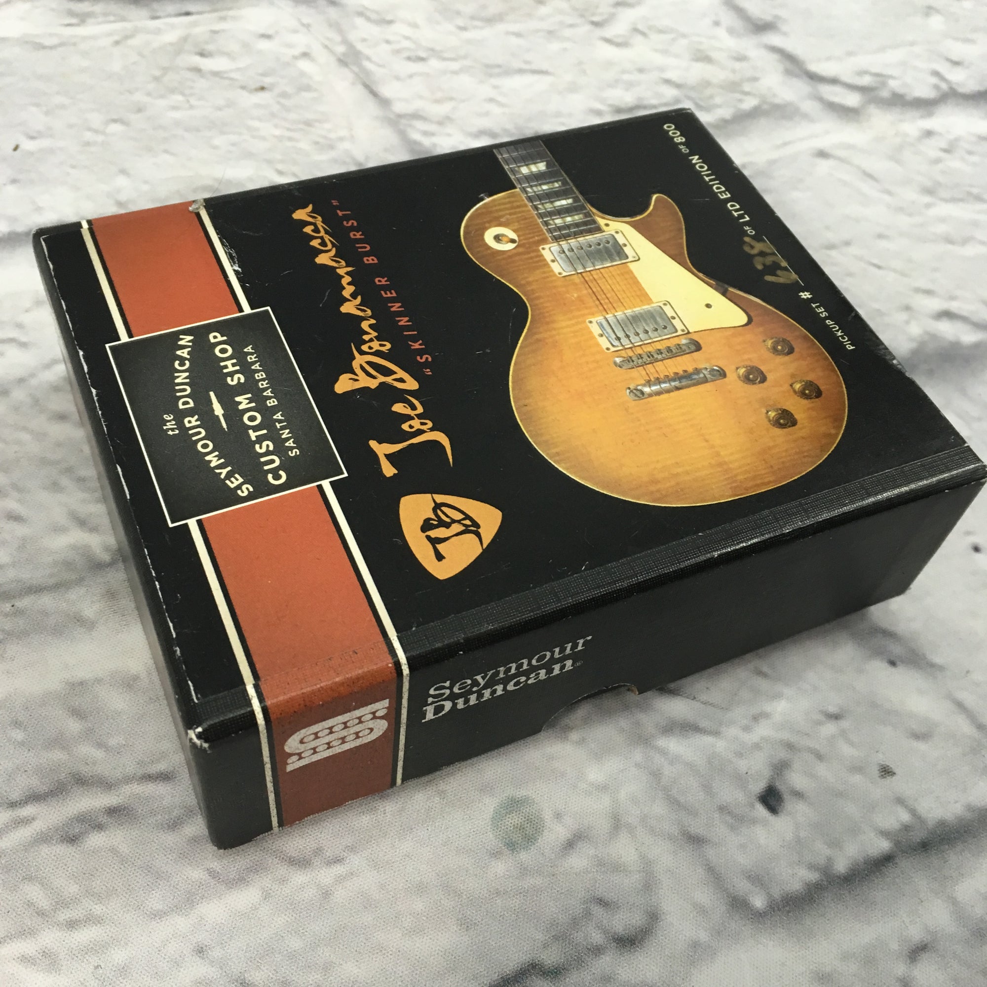 ** Seymour Duncan Bonamassa Skinner Burst Nickel Humbucker Set #638