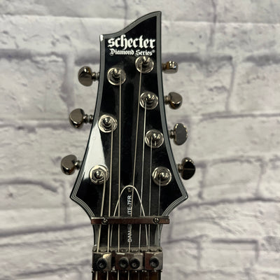 Schecter Diamond Series Damien Elite 7FR  Black 7 String Electric Guitar