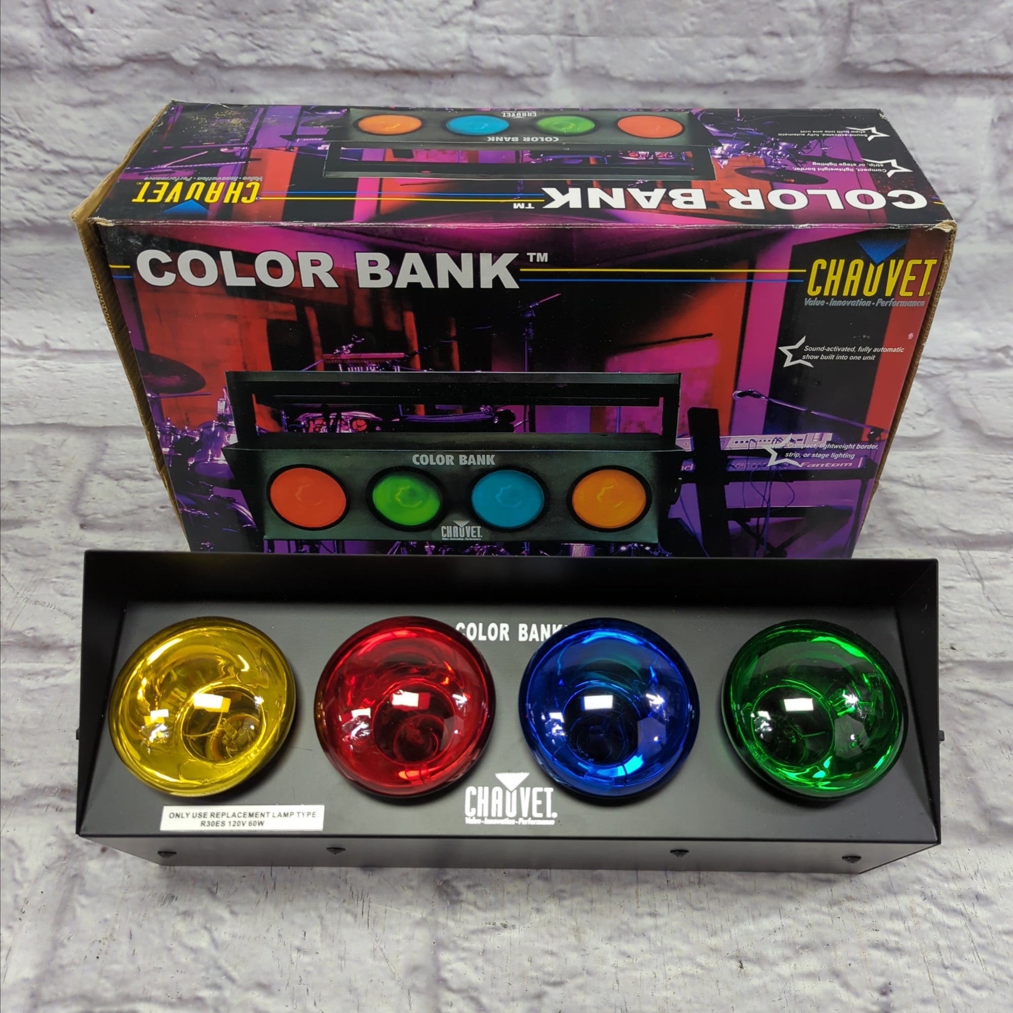 Chauvet DJ Color Bank CH-155 4-Color Sound-Activated Light