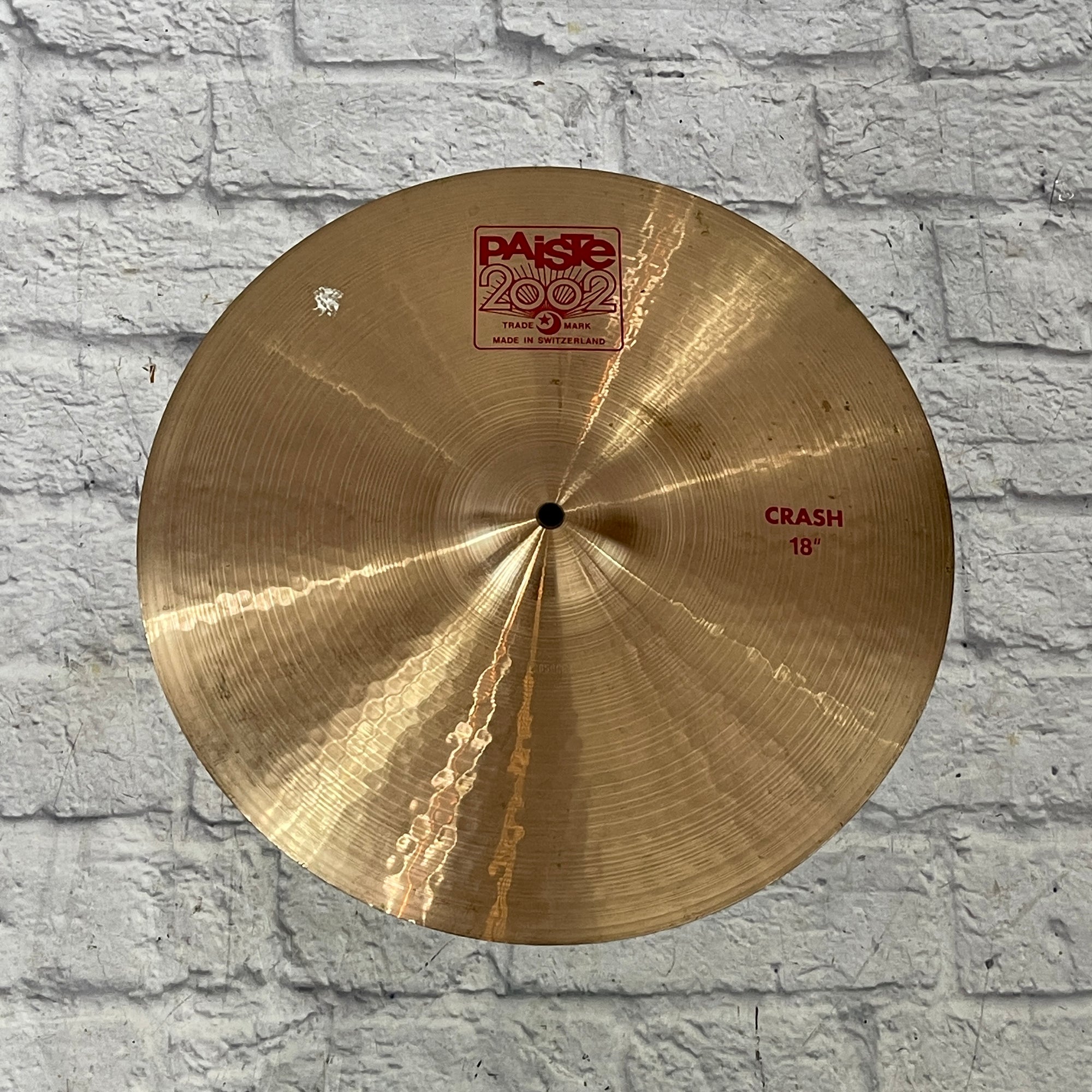 Paiste 2002 18 Crash Cymbal - Evolution Music