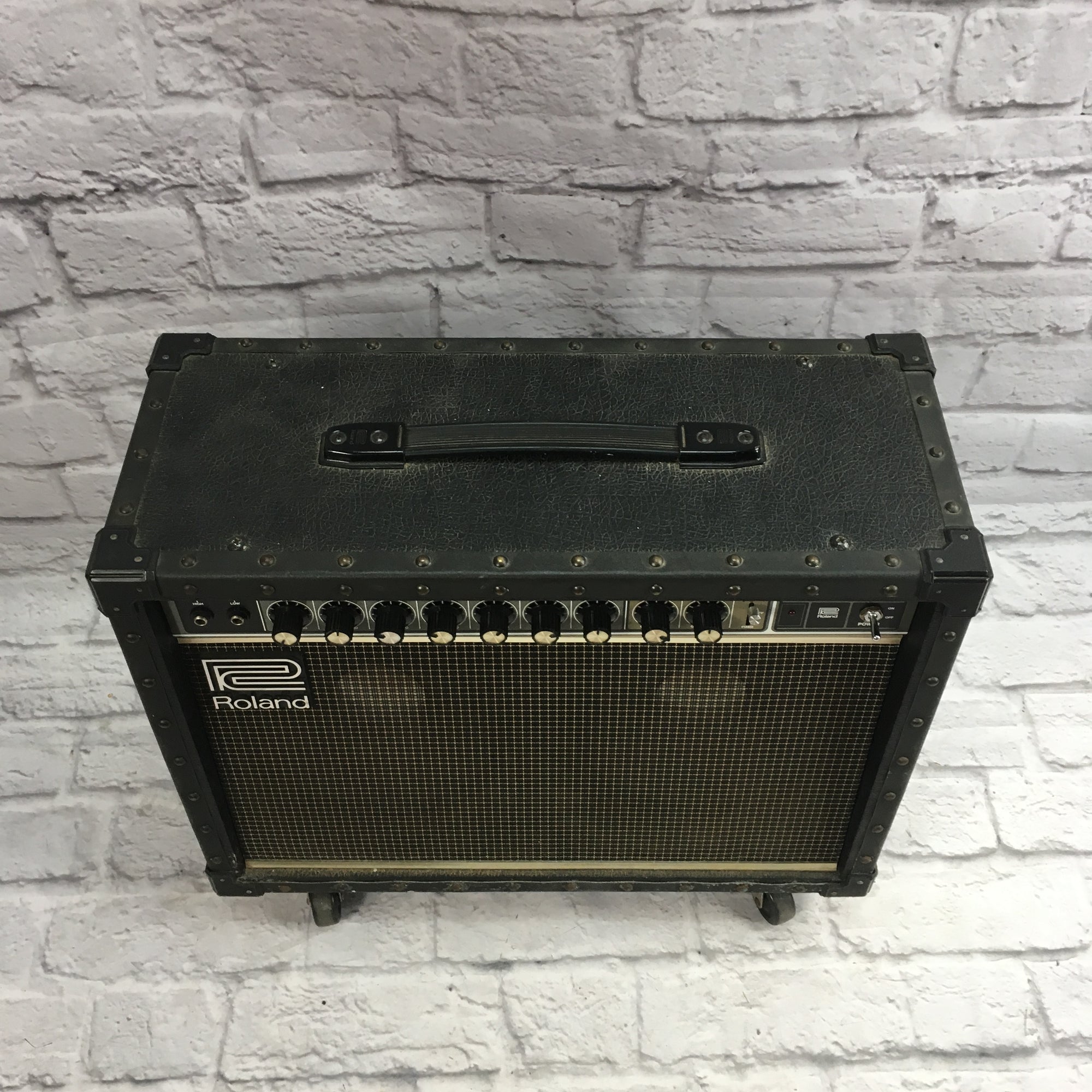 Roland JC77 Jazz Chorus 2x10 Guitar Combo Amplifier As-Is