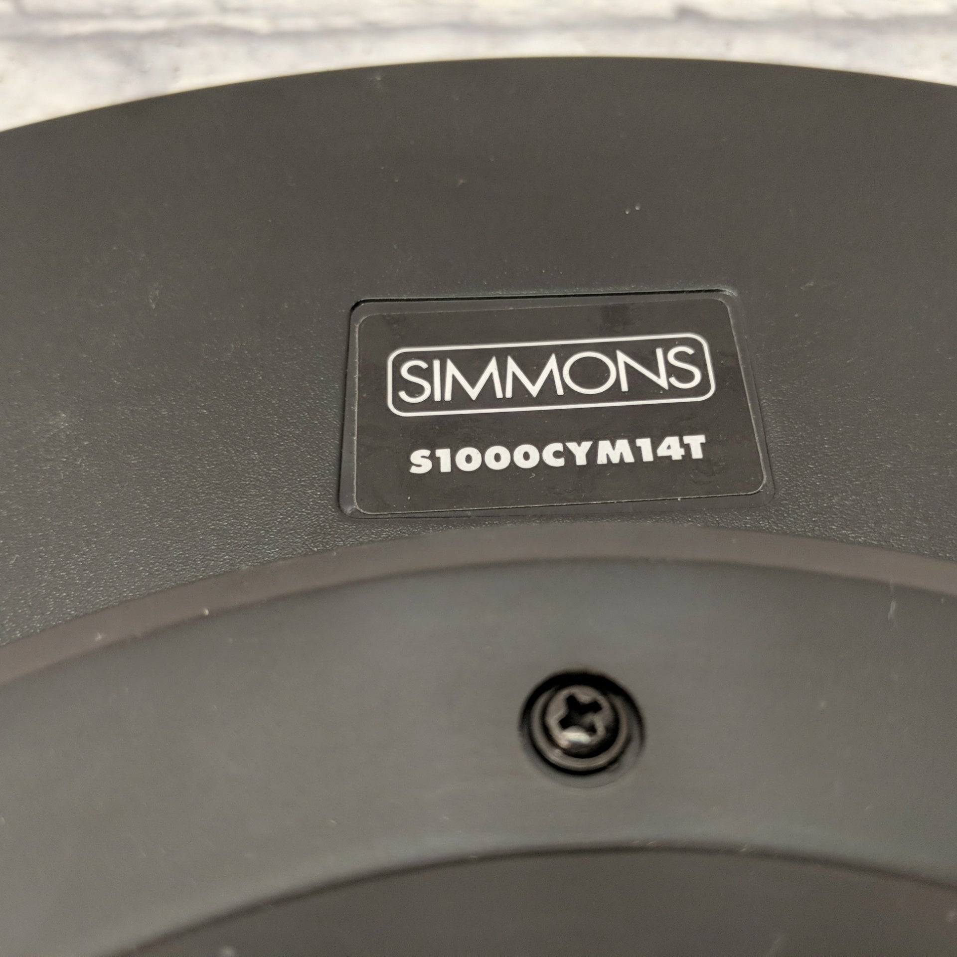 Simmons 14 Inch Electronic Cymbal Trigger Pad w Slam Crash