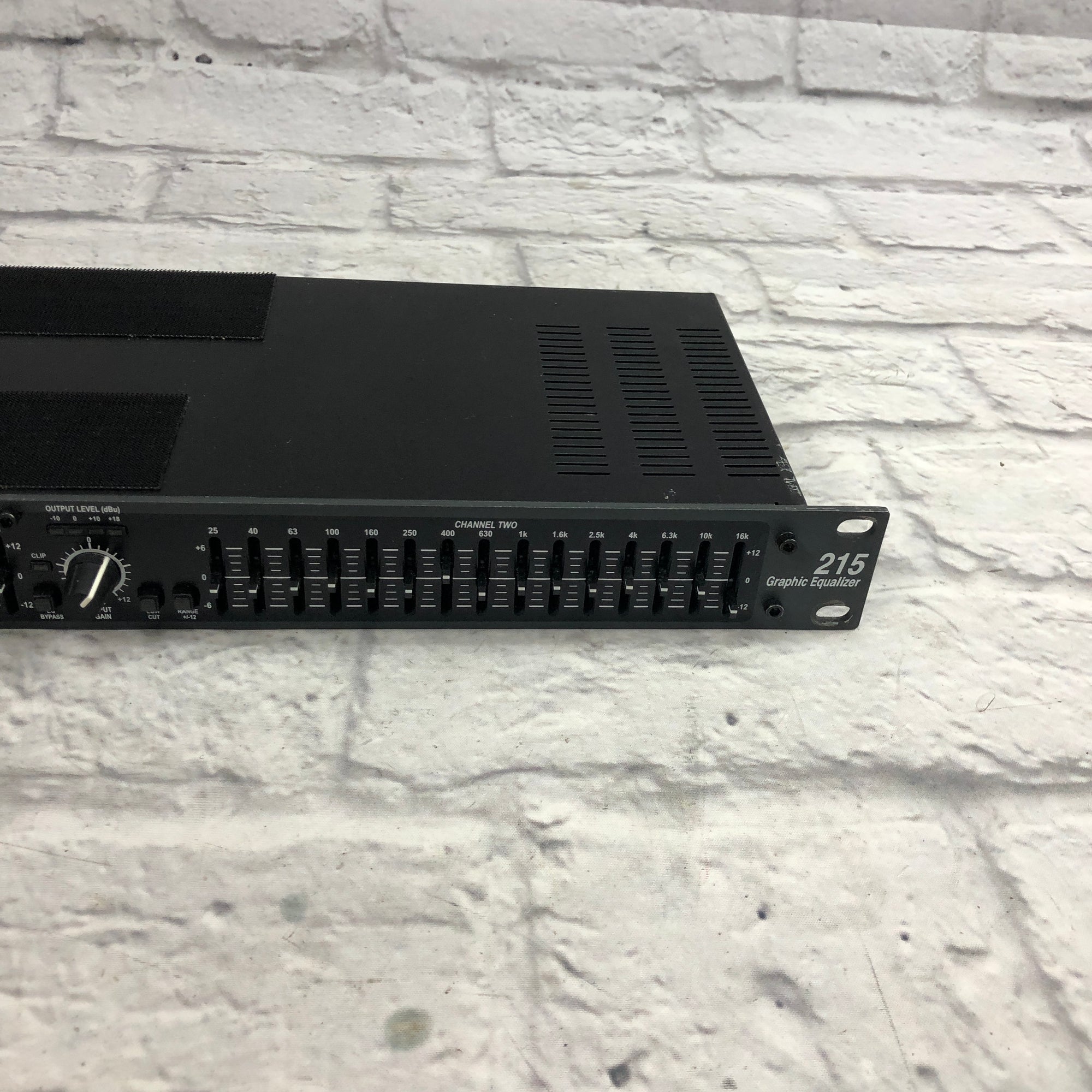 DBX 215 Dual 15 Band Rack Equalizer
