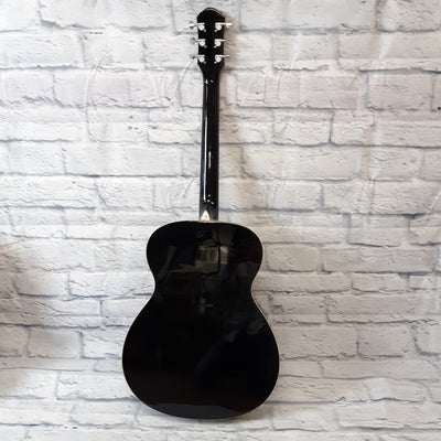 Oscar Schmidt OAB-A Acoustic Guitar - Black Gloss