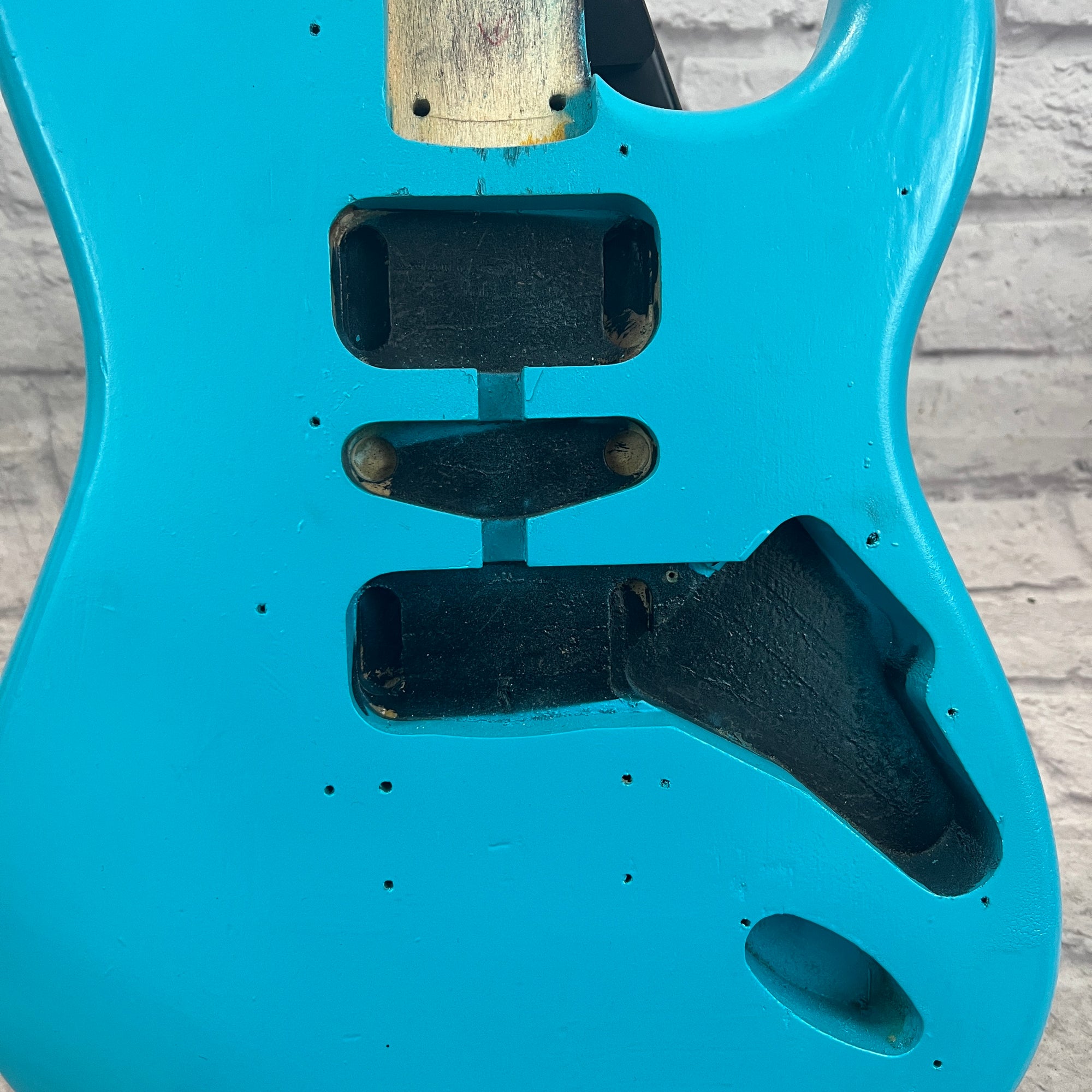 Unknown Refin Strat Body Electric Guitar