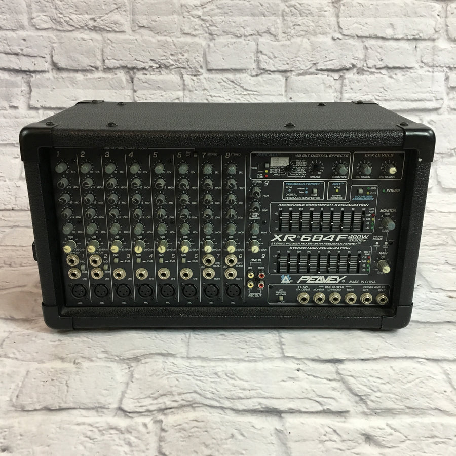 Peavey XR 684f Powered Mixer 400 Watt