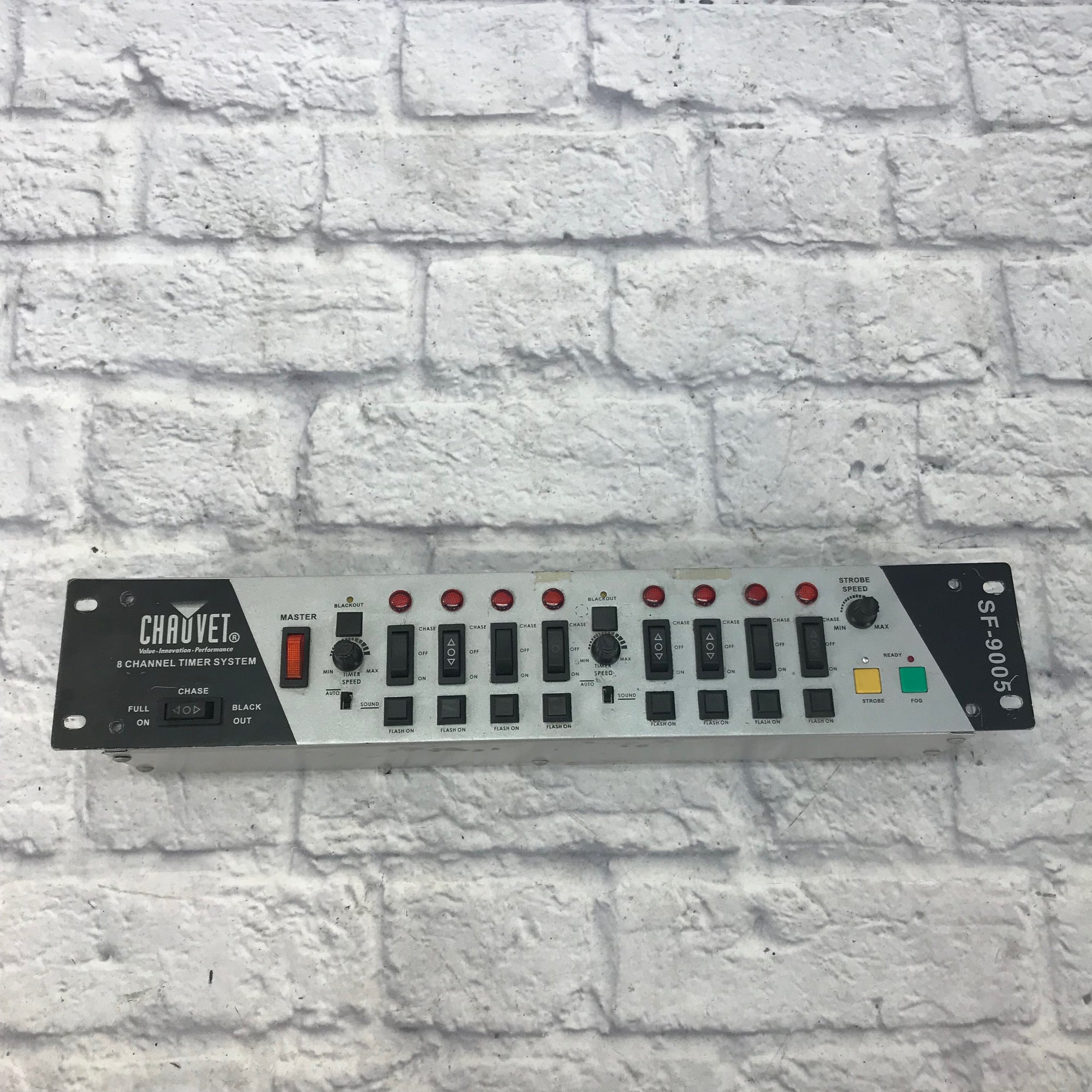 BROKEN Chauvet SF-9005 8 Channel Timer System For Parts