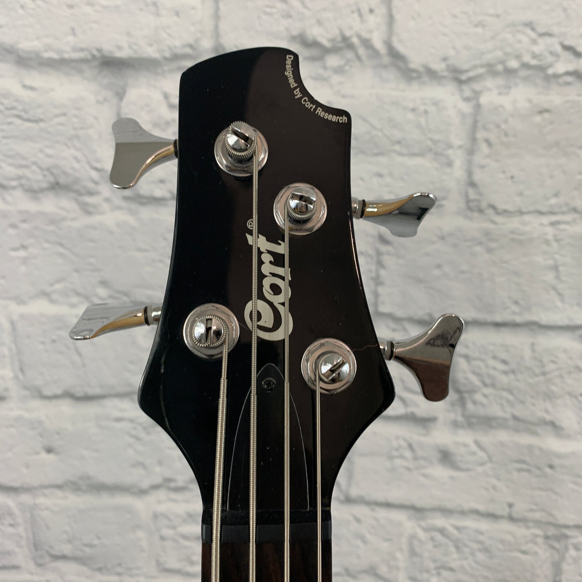 Cort Action Bass P/J 4 String Burgundy Finish