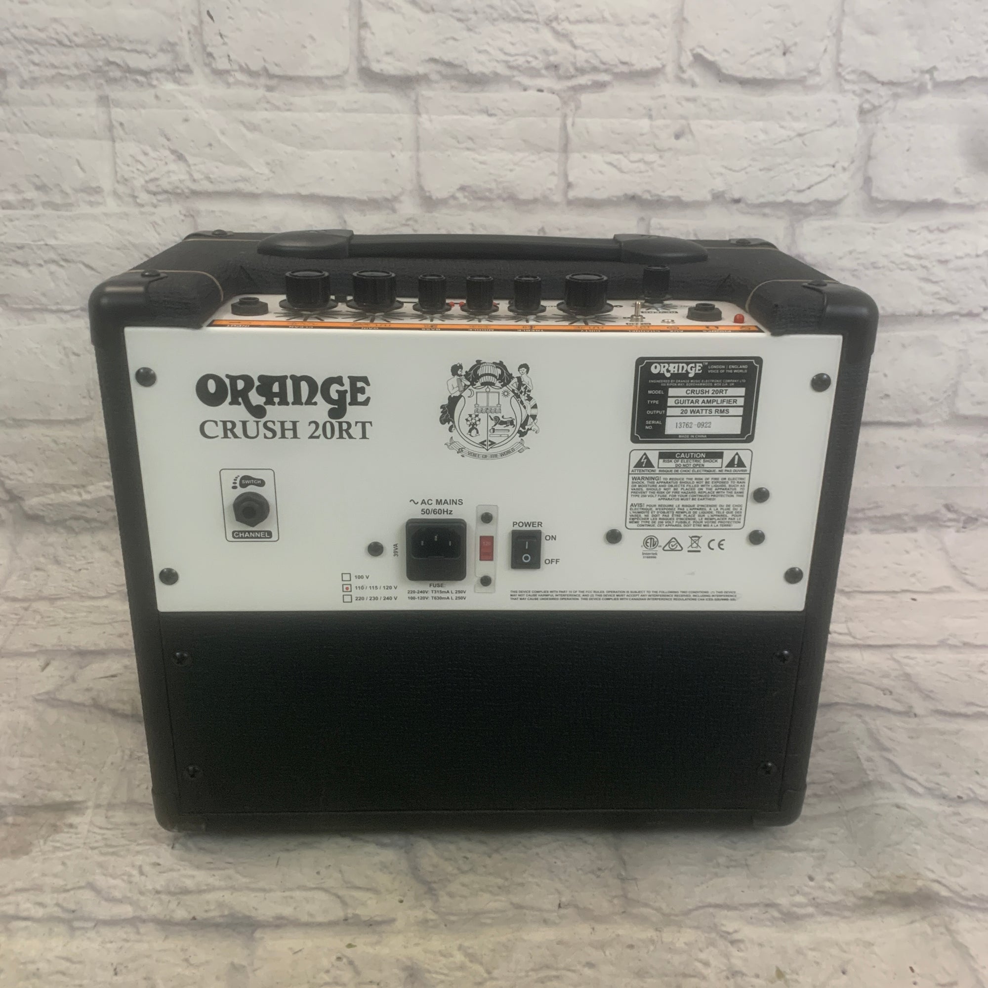 Orange Amps Crush 20RT Guitar Combo Amp