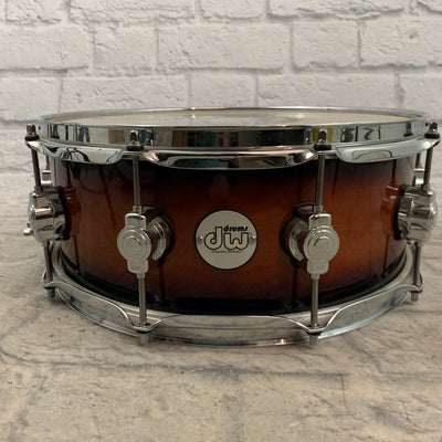 DW Design Series Frequent Flyer Snare 5.5" x 14" - Tobacco Fade