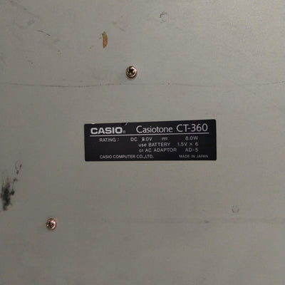 Casio Casiotone CT-360 Synth