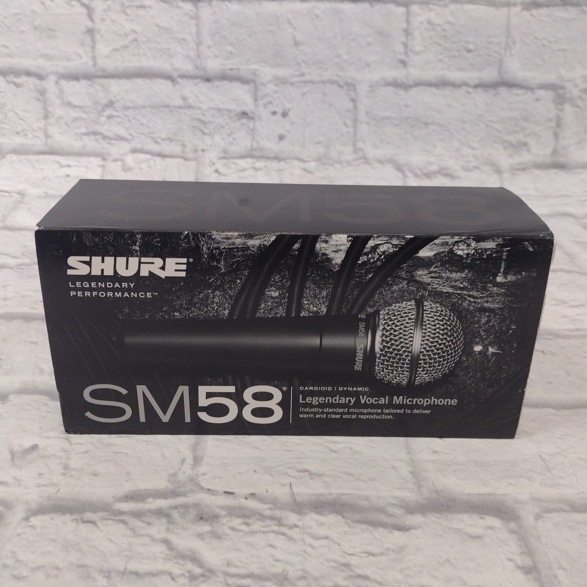 Shure SM58 w/ Box Microphone