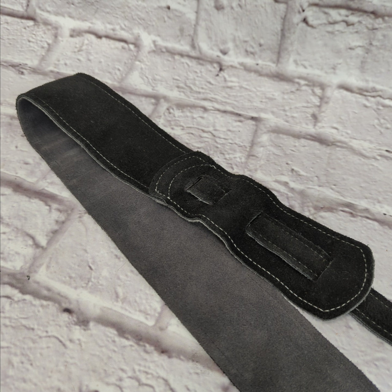 Franklin Straps Black Suede Strap