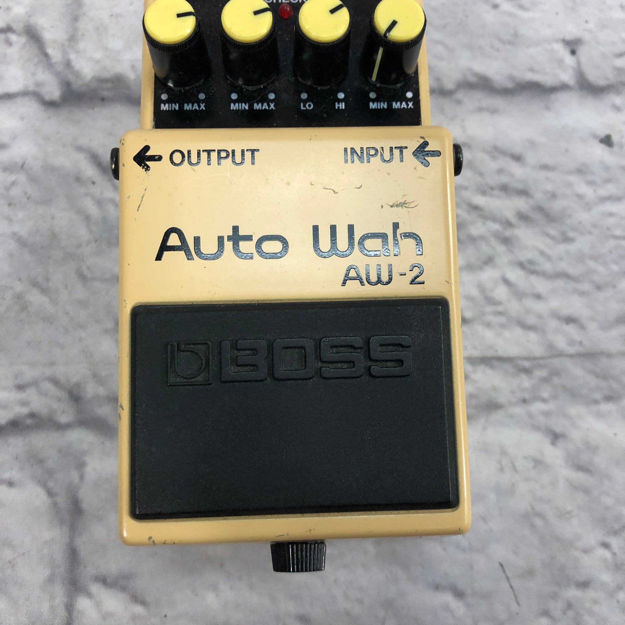 automatic wah pedal Boss AW-2 Auto Wah Pedal