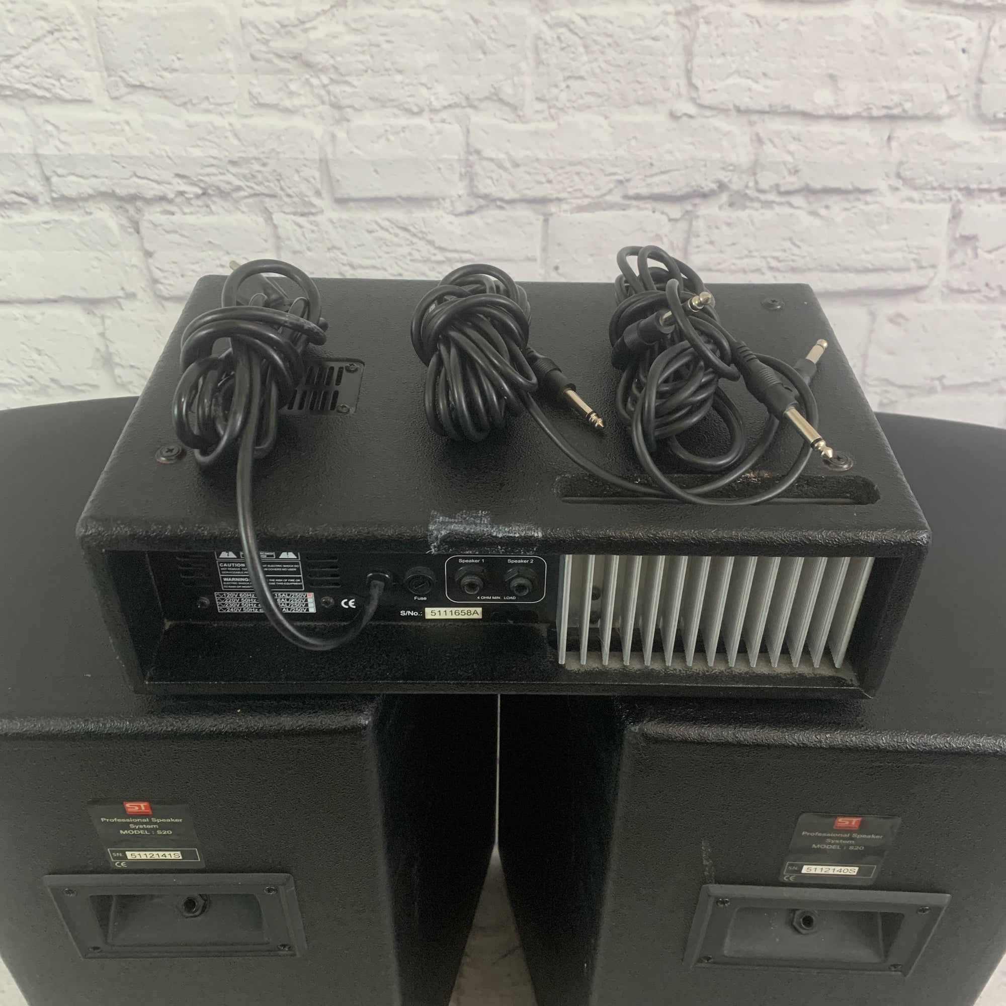 Sound Tech S20 PA SYSTEM Portable PA