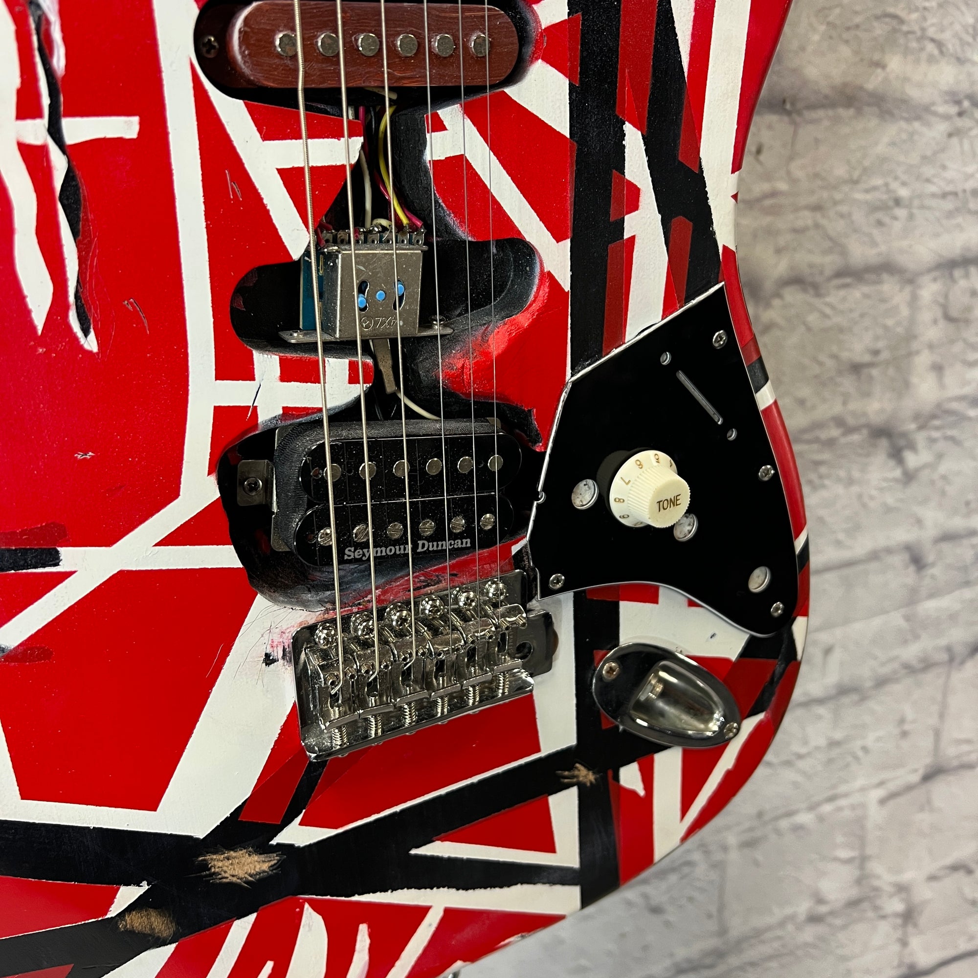 Unknown EVH Partscaster w Seymour Duncan JB Electric Guitar
