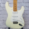 Vintage 1988 Fender White Stratocaster MIJ Made in Japan Electric Guitar with case