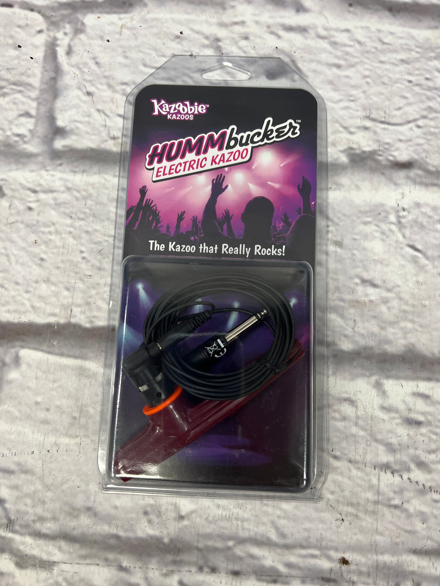 Kazoobie Hummbucker Electric Kazoo - Red