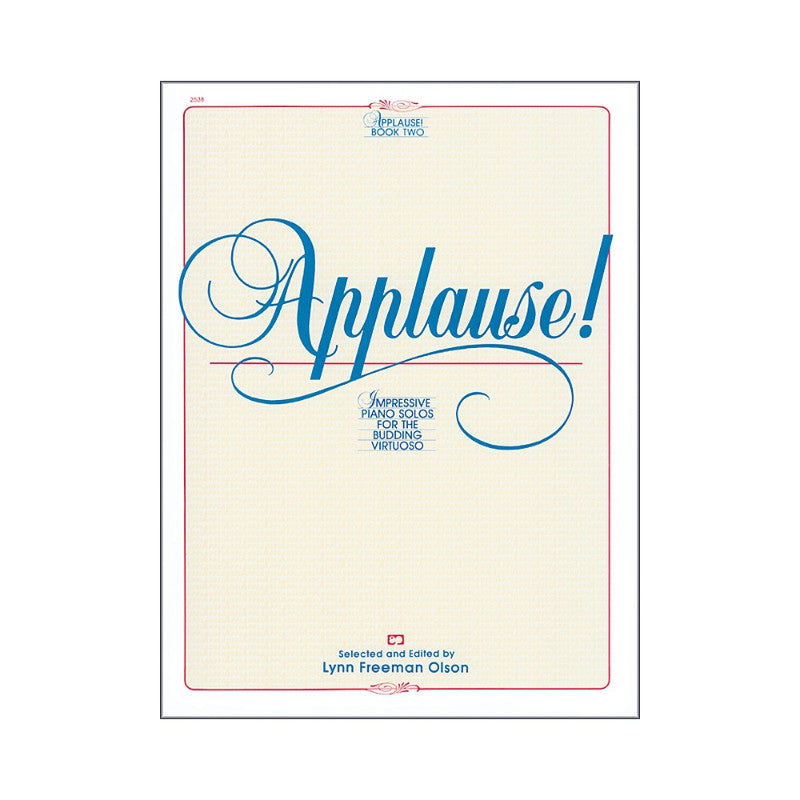 Alfred Applause!  Book 2: Impressive Piano Solos for the Budding Virtuoso Printed Book
