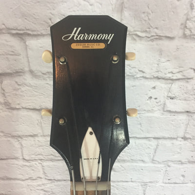 Harmony H-22 Hollowbody Bass Sunburst 1960's