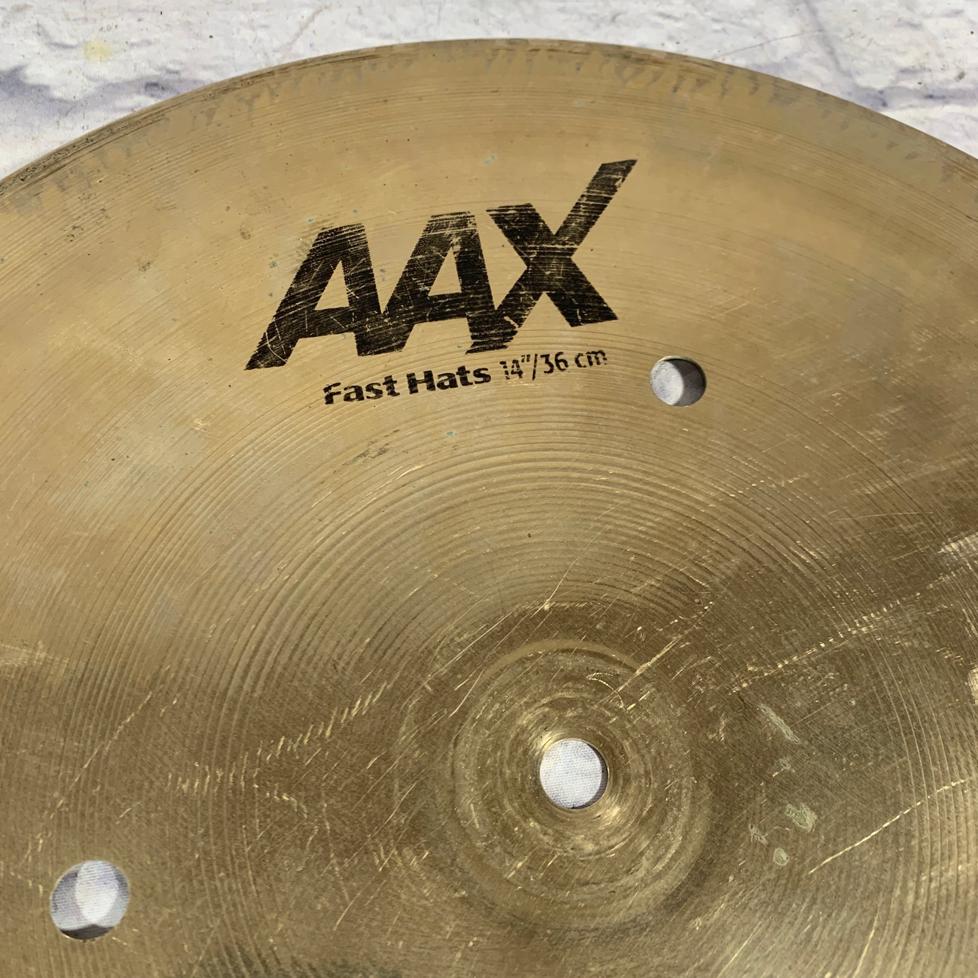 Sabian 14 AAX Fast Hats Hi Hat Cymbal Pair