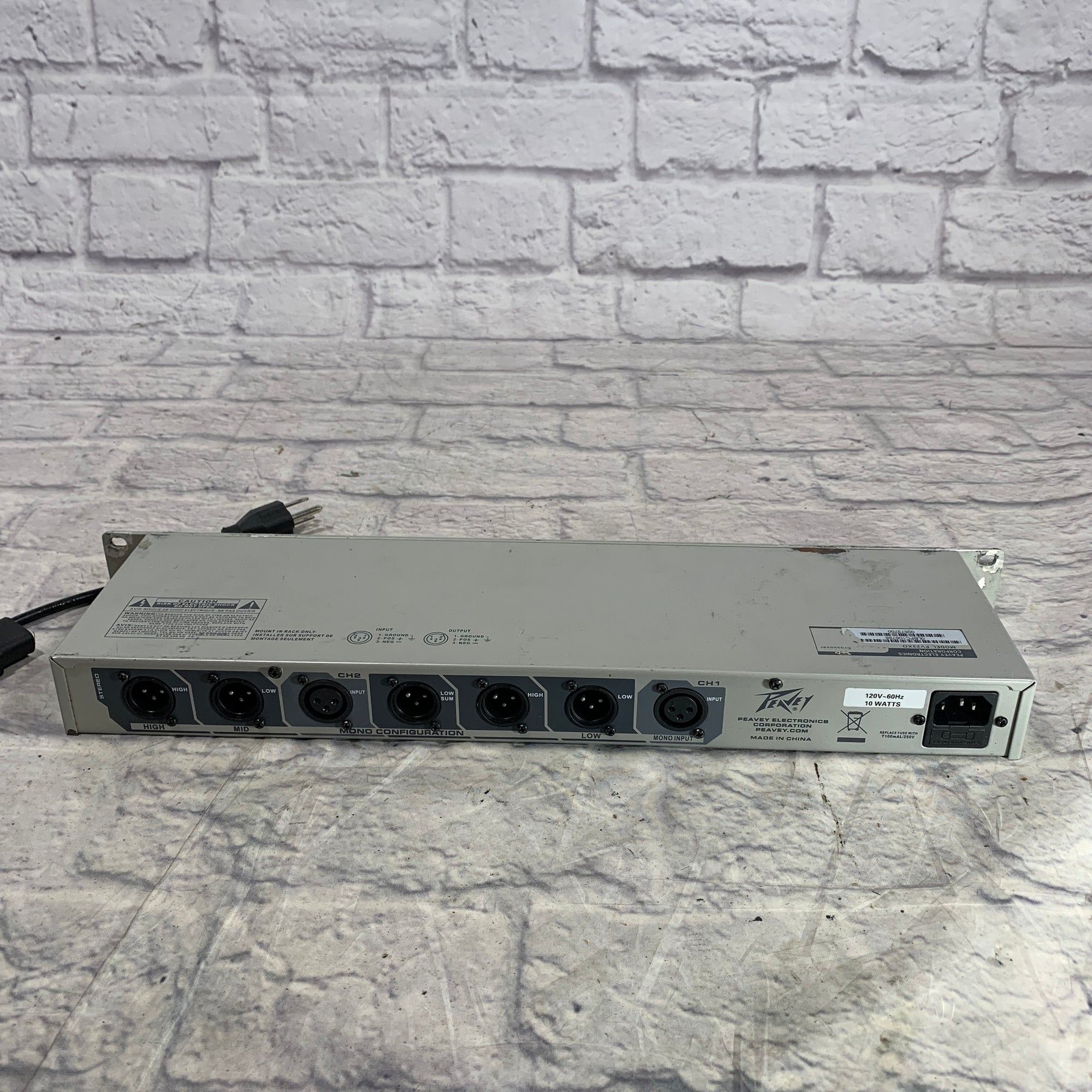 Peavey 23XO Rack Crossover