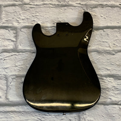 Unknown Electric Guitar Body Black