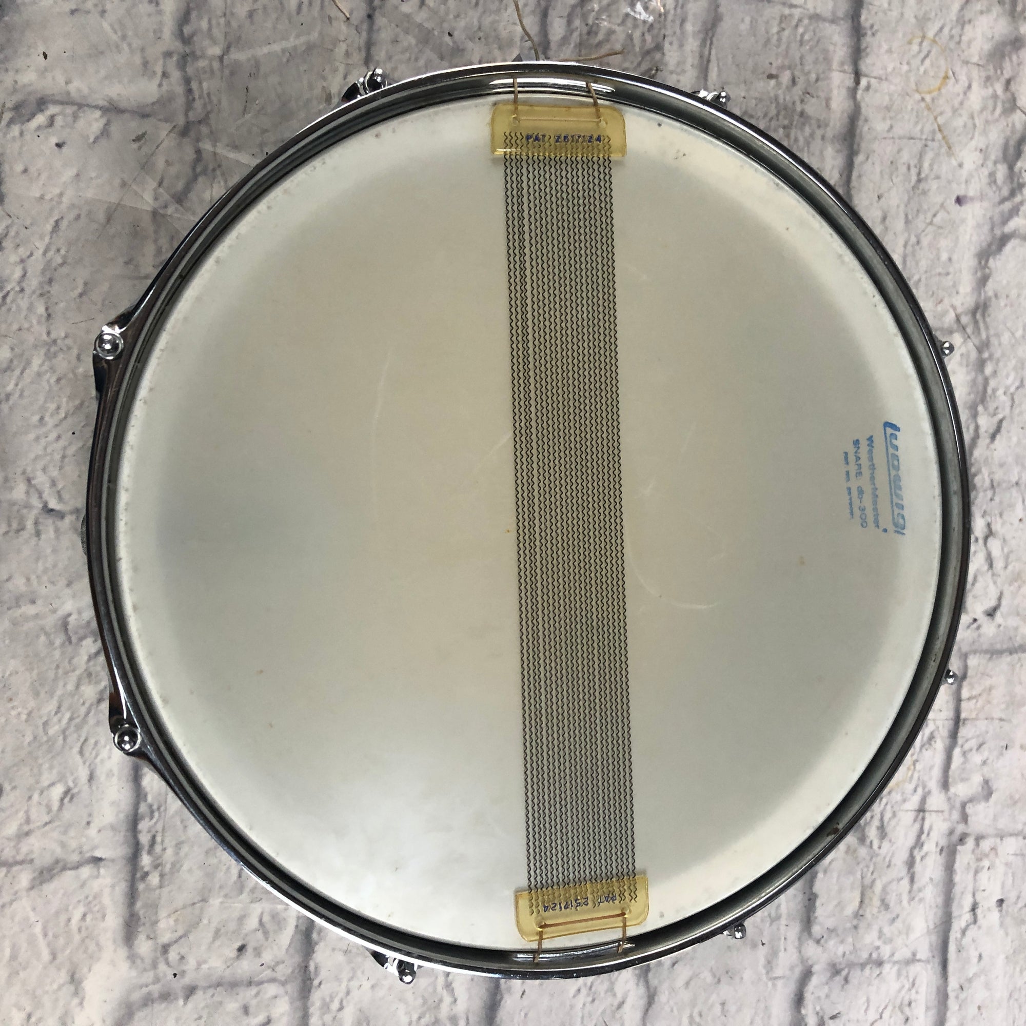 Ludwig 14 Acrolite Snare Drum Keystone Badge No Serial