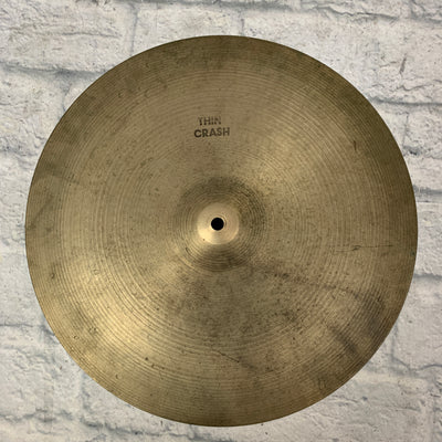 Zildjian 16" Thin Crash Hollow Logo Cymbal