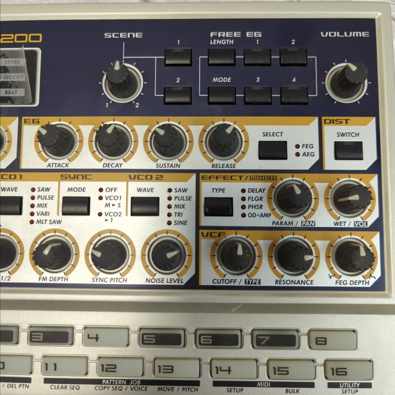 Yamaha AN200 Desktop Analog Modeling Synthesizer - Evolution Music