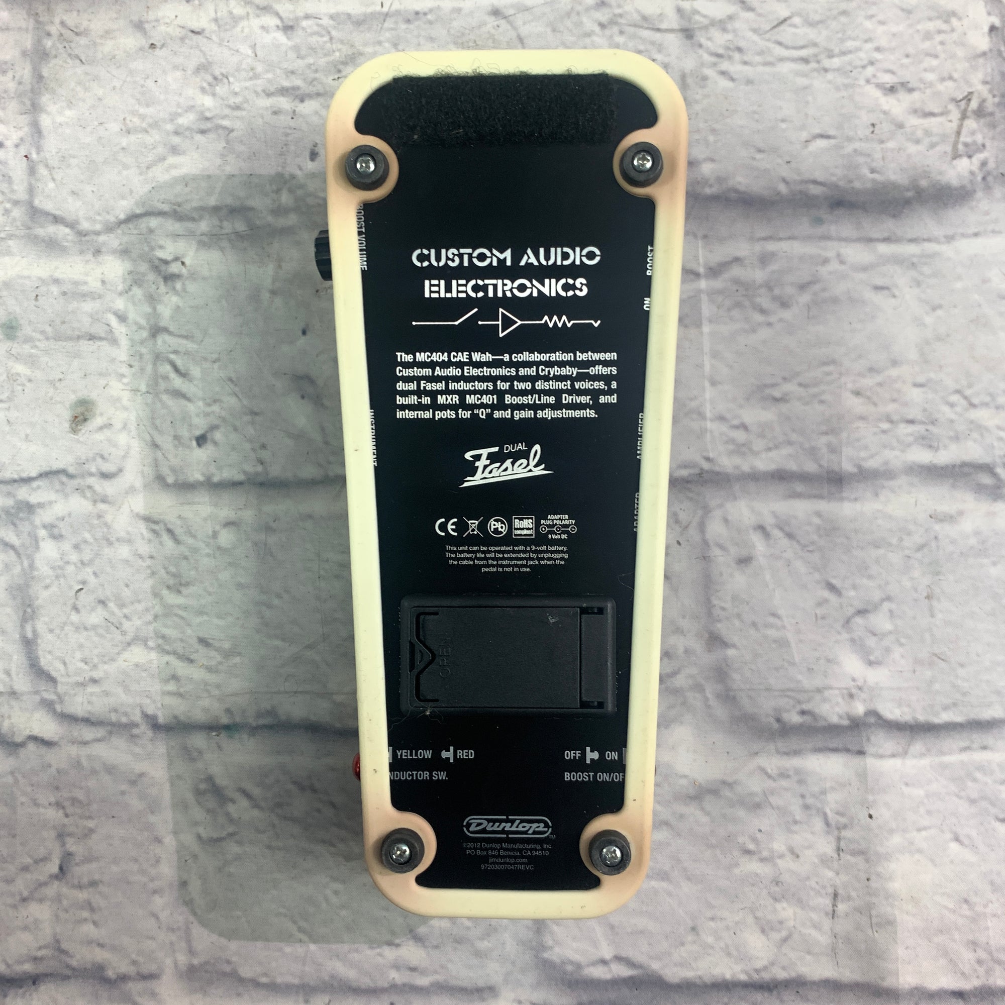 Custom Audio Electronics Wah Pedal