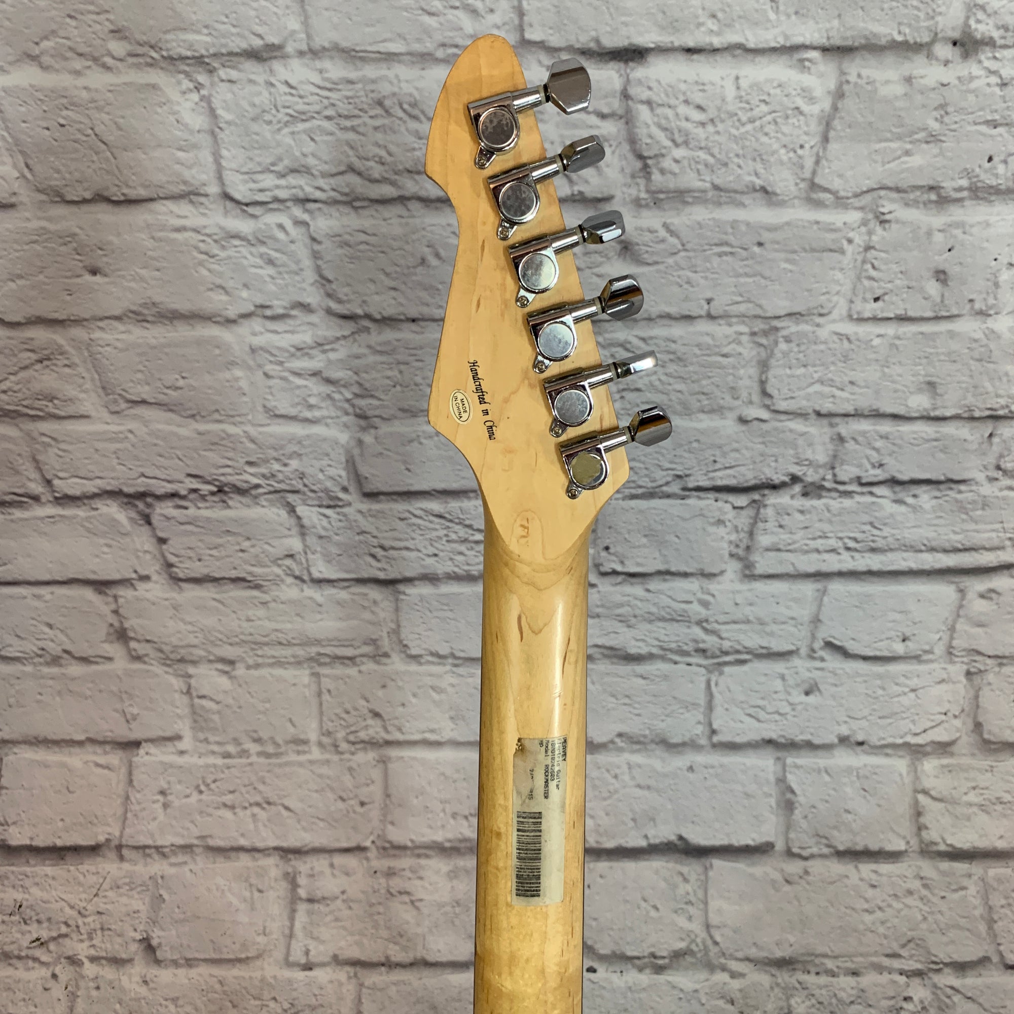 Peavey Rockmaster Electric Guitar Silver