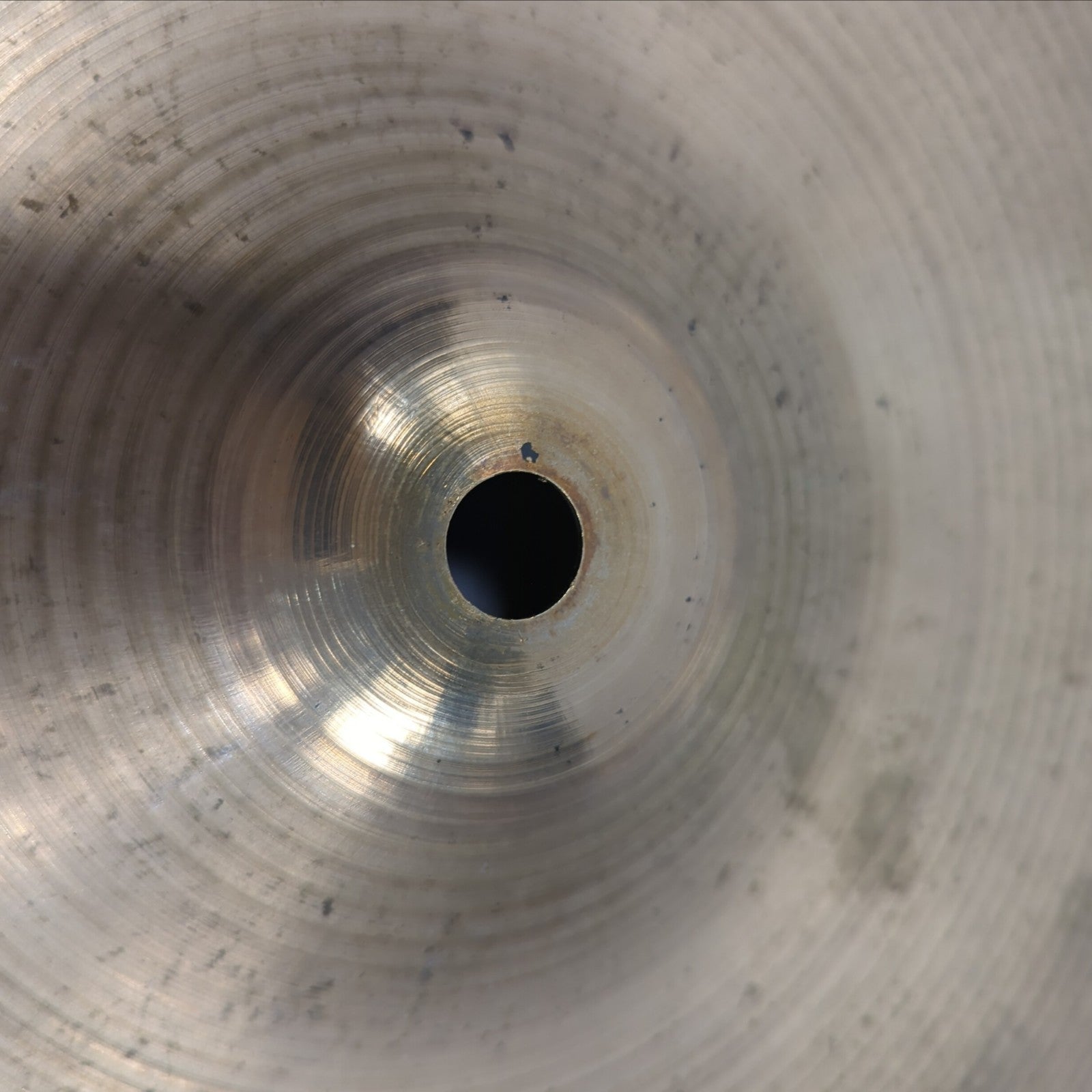 Zildjian Ghost Hollow Logo 14" Hi Hats Cymbals Vintage 1970s 850g Top 950g Bottom