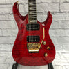 Johnson Catalyst Trans Red Quilted Maple Top Electric Guitar