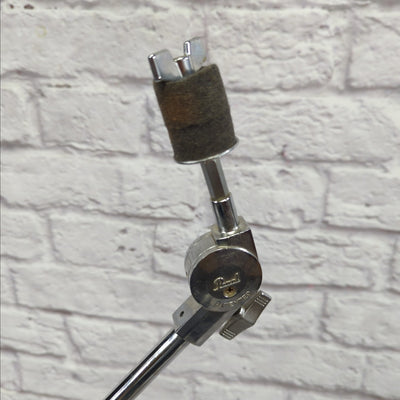 Pearl Heavy Duty Double Braced Long Arm Boom Cymbal Stand with Tilter and Counterweight 1980s Red Label