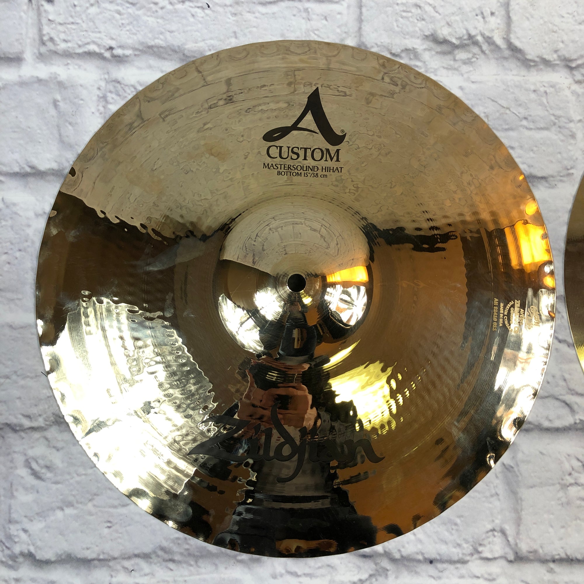Zildjian 15in A Custom Mastersound Hi-Hat Cymbal Pair