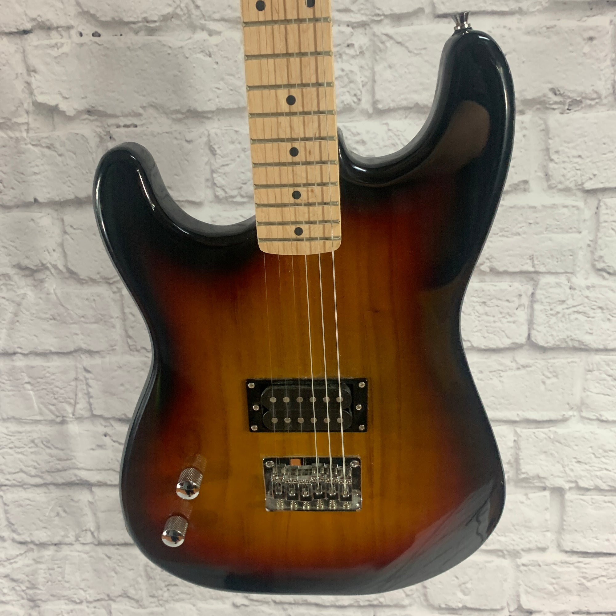 Rise by Sawtooth Single Humbucker Electric Guitar - 2-Color Sunburst