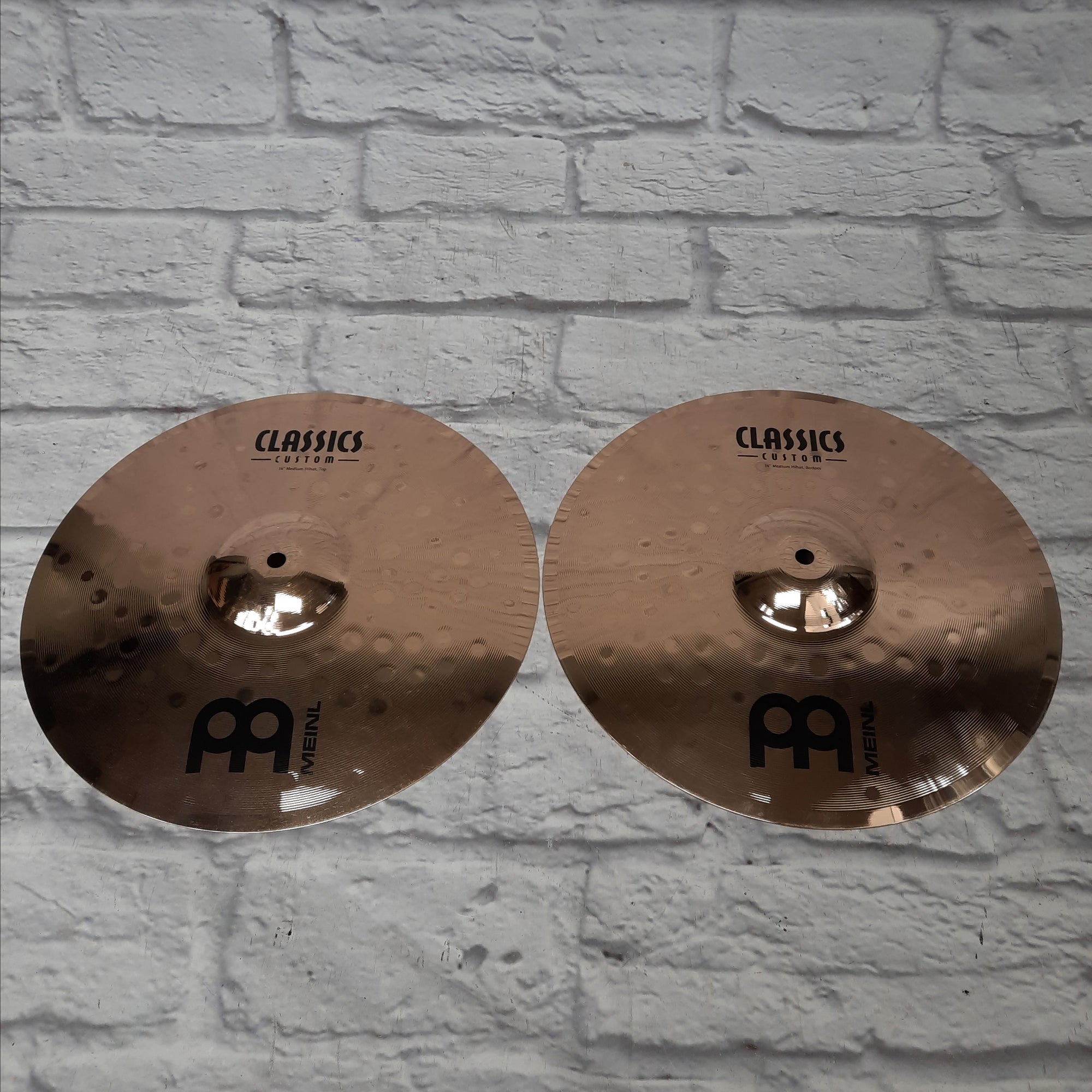 Meinl Classics Custom 14" Hi Hat Pair