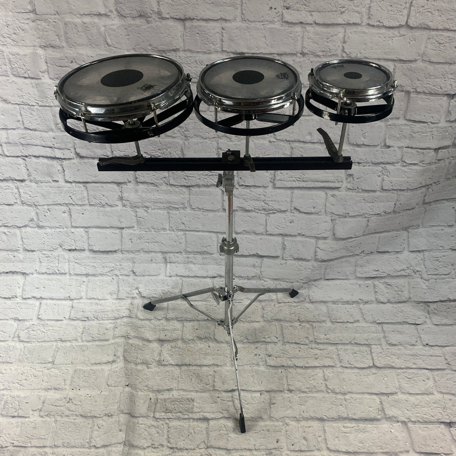Remo Roto Tom Set 3pc. 6,8,10 w/ Stand